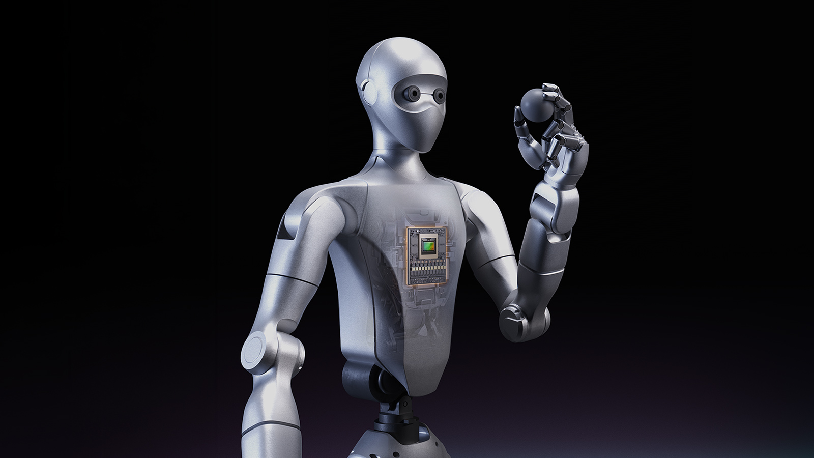 NVIDIA Isaac GR00T Reference Humanoid — Unitree H2 Plus 섀시(75 DoF) + Sharpa Wave 촉각 손 + Jetson AGX Thor T5000 온보드 컴퓨트. (출처: NVIDIA, GTC 2026)